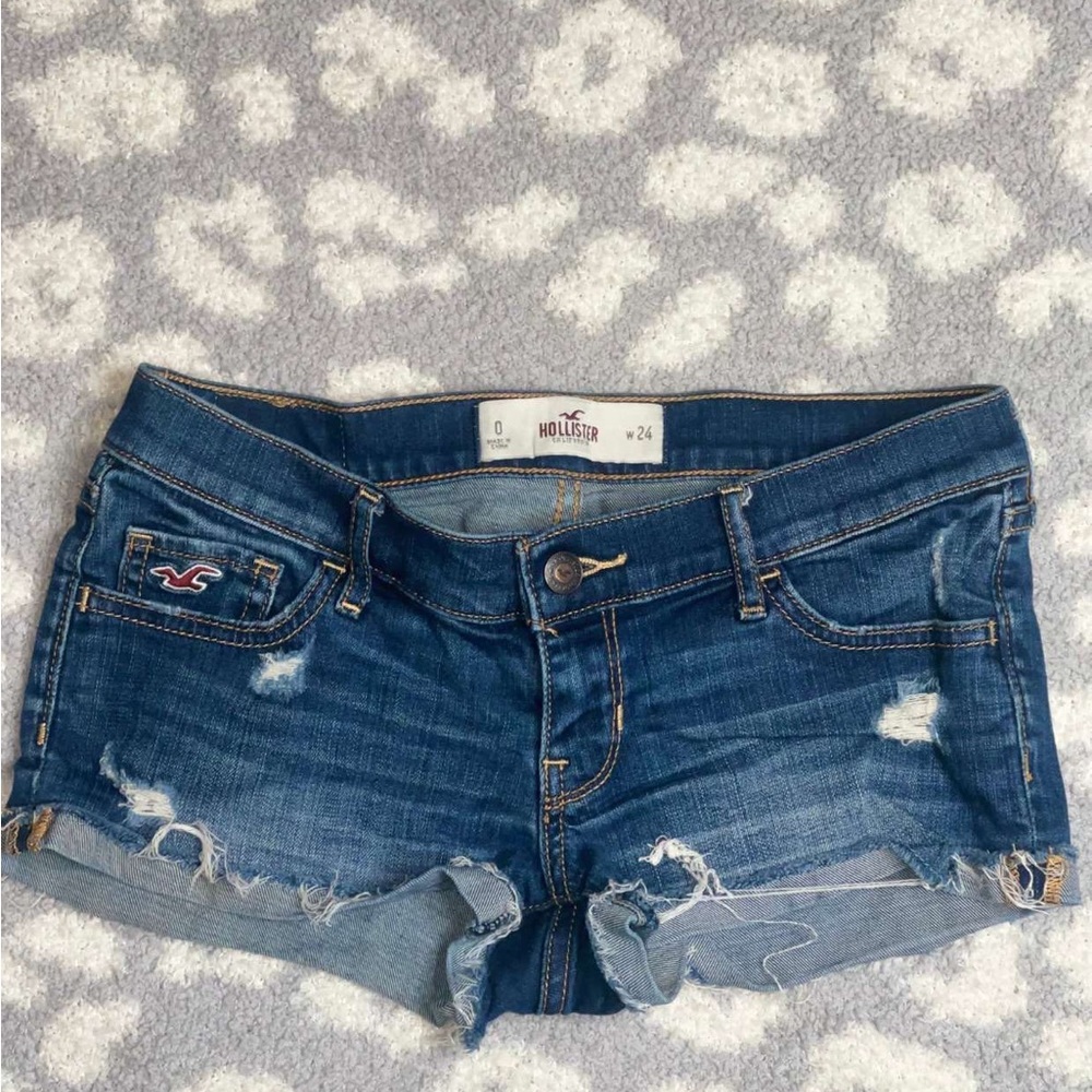 Hollister Distressed Jean Shorts